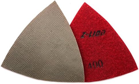 Z-Lion Diamond Triangular Sanding Pads สำหรับเครื่องมือสั่น