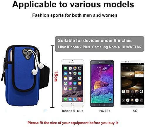 กระเป๋าแขนกีฬา Zouzt Universal Running armbands pouch pouch case พร้อมช่องหูฟังสำหรับ iPhone 11 11pro xs Max/XS/SE