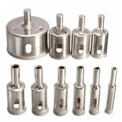 1pc 10mm-65mm Diamond Coated Bits Bits Drill Bit Tile Tile Glass Hole Hole Saw Bits Bits Exover Remover Tools