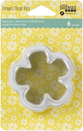 Hampton Art Flower Jillibean Soup Pvc Card Shakers 6/PKG