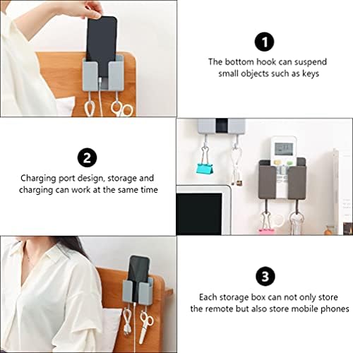 VEEMOON SHELD SHELF CONTROLLER Stand 3PCS WALL MOINT HOLDER FHONE ADHESIVE WALL FOREL FORESH