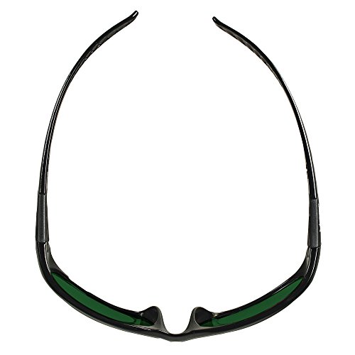 Kleenguard v40 Hellraiser Safety Glasses, Iruv Shade 3.0 เลนส์พร้อมกรอบสีดำ, 12 คู่ / เคส