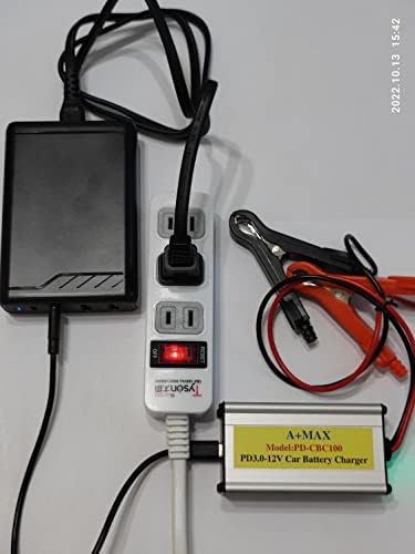 USB PD 3.0 Car 12 Volts 8 amps แบตเตอรี่ที่มีการออกแบบโมดูลาร์พลังงานหลายจุดมีวัตถุประสงค์
